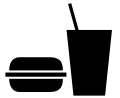 burger and shake