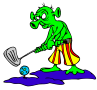 alien golf