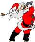 santa golf