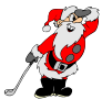 santa golf