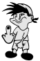 bo giving finger