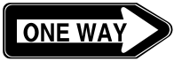 one way