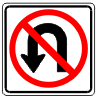 no uturn