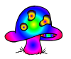 psycedelic mushroom