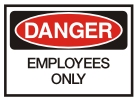 employees only