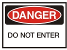 do not enter