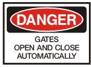 gates open and close automatically