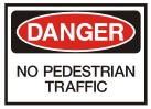 no pedestrian 