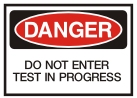 do not enter